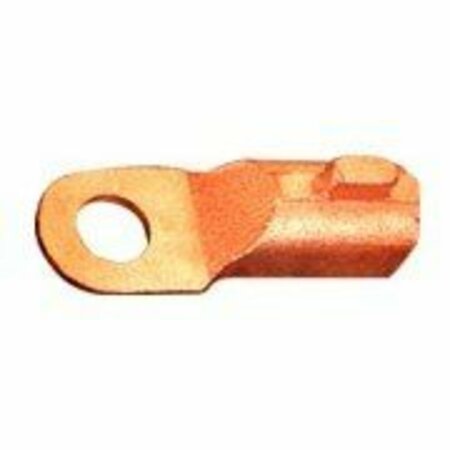 GENTEC CABLE LUGS, CRIP/SOLDER TYPE, Cable Lug, Welding Cable Sizes 2-6, Solder 27-CL62
